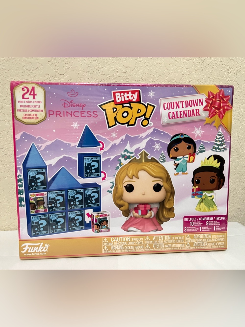 Funko Bitty Pop! Princess Countdown Calendar Brand New